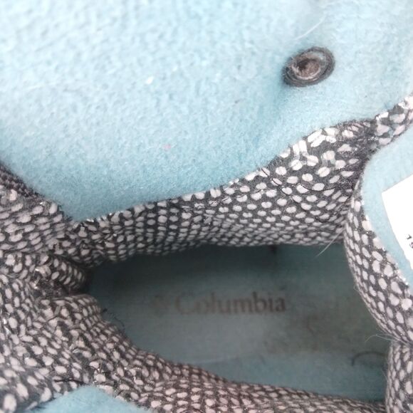 Columbia Powderhouse Titanium Omni-Heat 3D Outdry Winter Boot Gray Black 5.5 - Picture 10 of 13